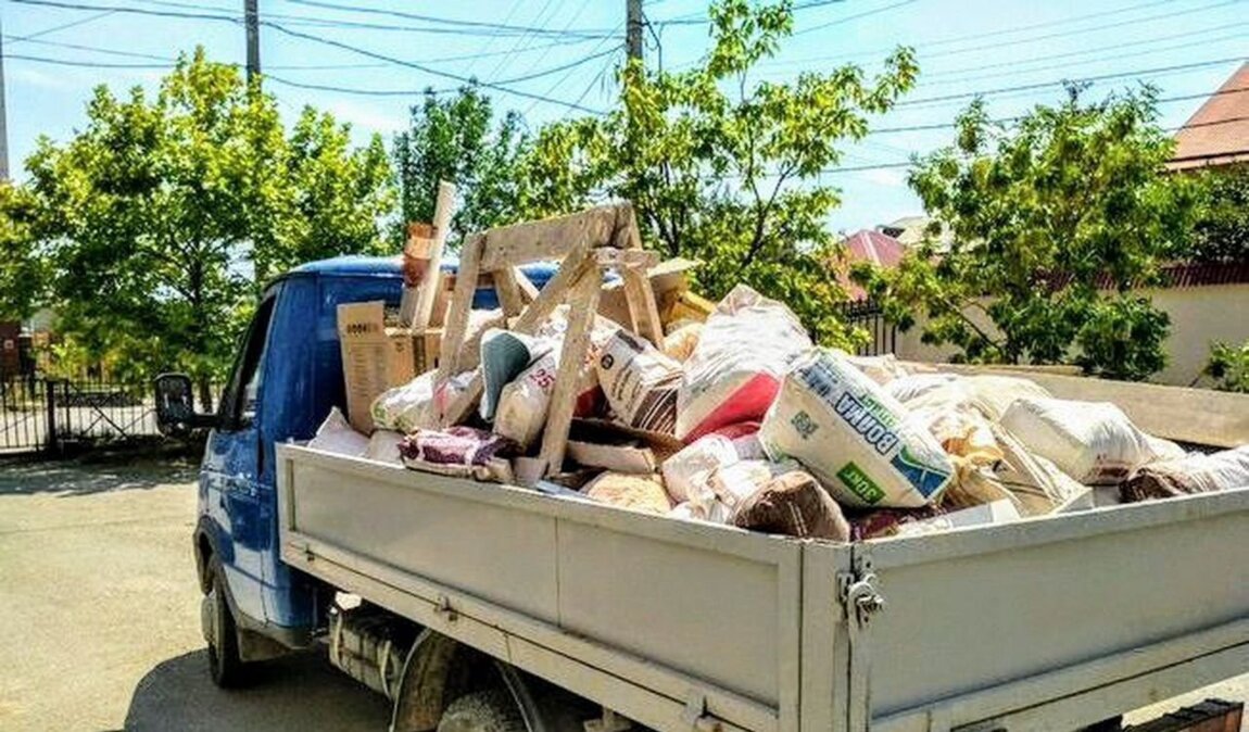 Вывоз мусора Газелью в Павловском Посаде в октябре