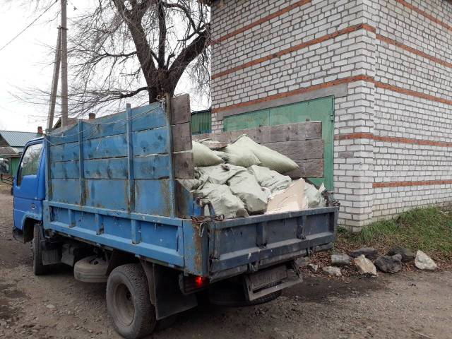 Вывоз мусора грузовым фургоном 3 тонны с утилизацией отходов в Павловском Посаде в октябре